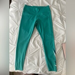 Teal/ Blue Nike leggings